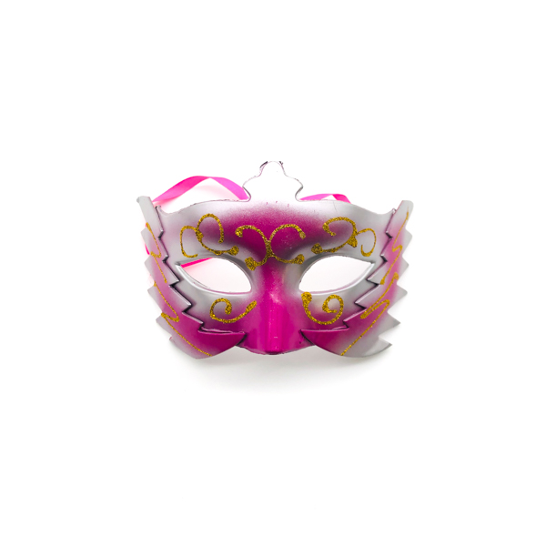 Pink Silver Gold Mask – 399