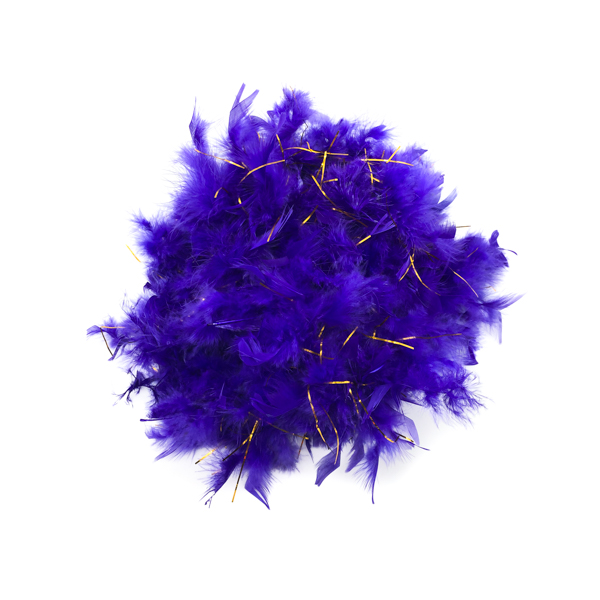 Royal Purple Feather Boa